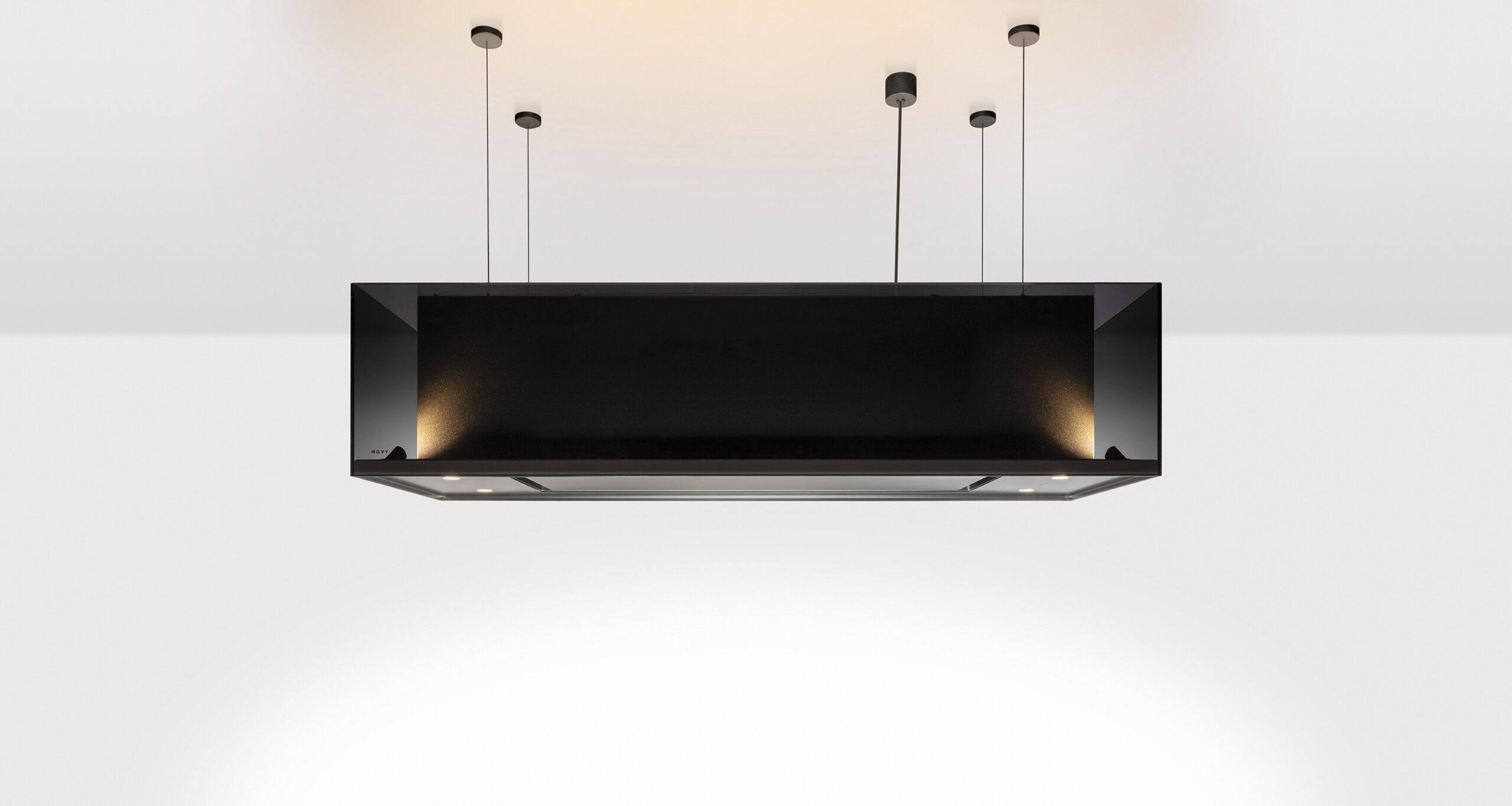 Novy 7530 Phantom Cable 130cm Black Island Mounted Extractor Hood
