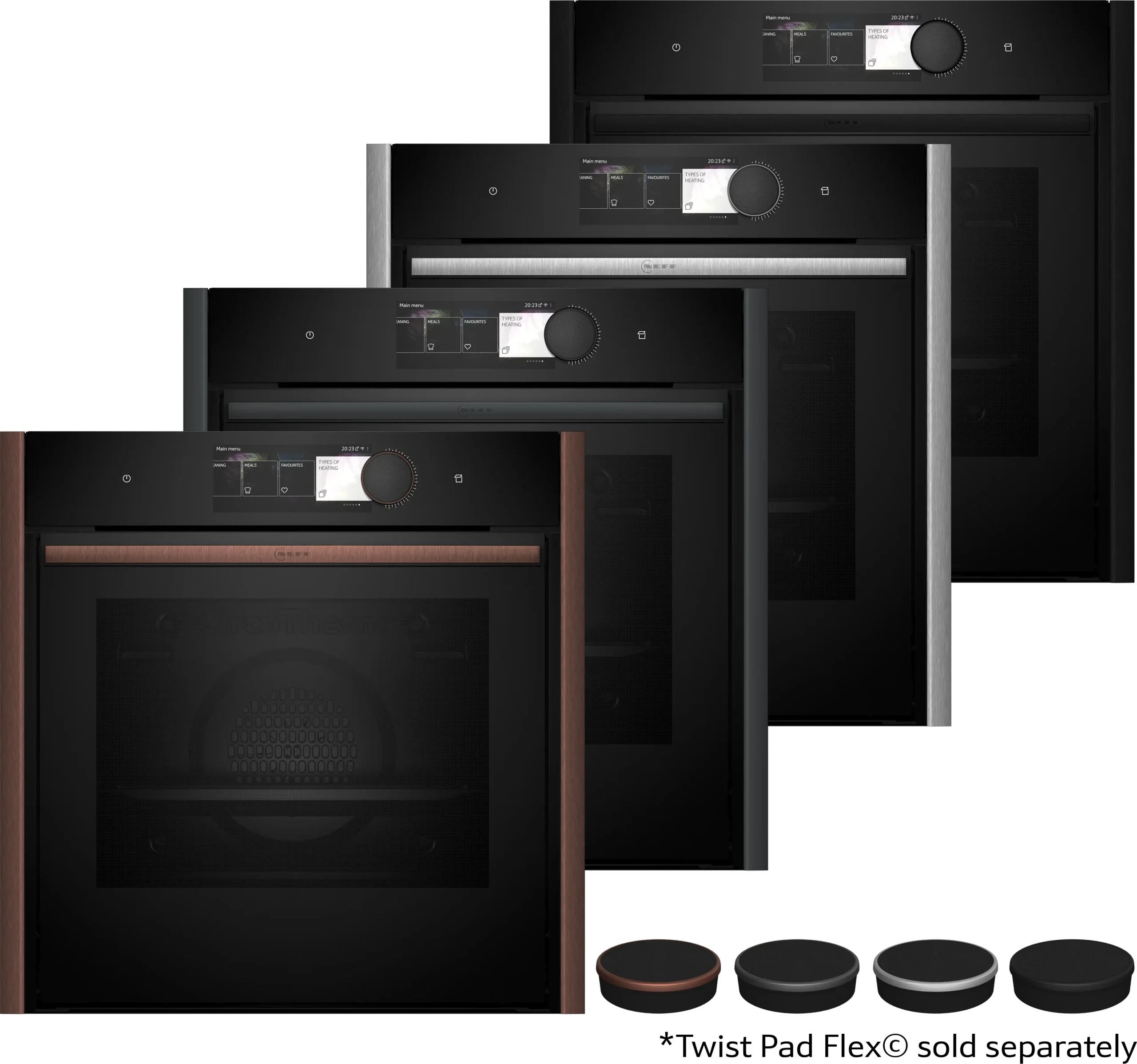 Neff B69vy7my0 N90 Flex Design Built In Single Oven