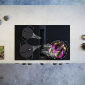 BORA PKAS3FIABR Professional 3.0 Component Cooktop Extractor System in Matt Black