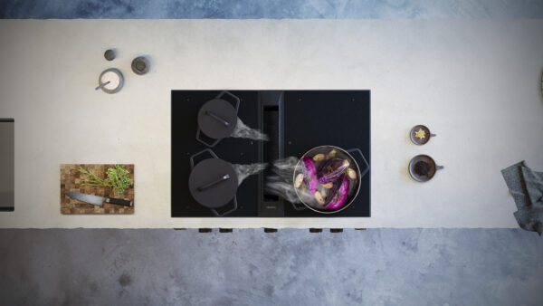 BORA PKAS3FIABR Professional 3.0 Component Cooktop Extractor System in Matt Black