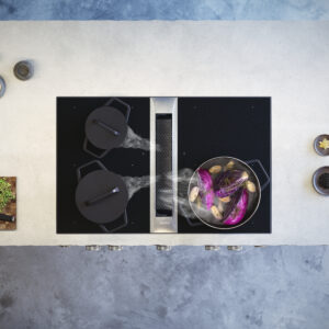 BORA PKAS3FIABR Professional 3.0 Component Cooktop Extractor System in Matt Black