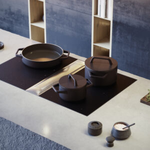 BORA PKAS3FIABR Professional 3.0 Component Cooktop Extractor System in Matt Black