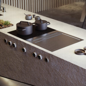 BORA PKAS3FIABR Professional 3.0 Component Cooktop Extractor System in Matt Black