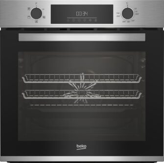 Beko CIFY81X Built In Oven in Black & Stainless Steel