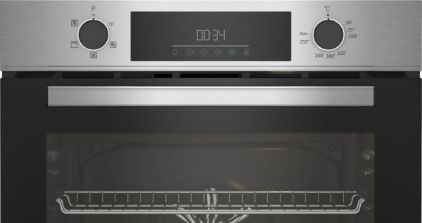 Beko CIFY81X Built In Oven in Black & Stainless Steel