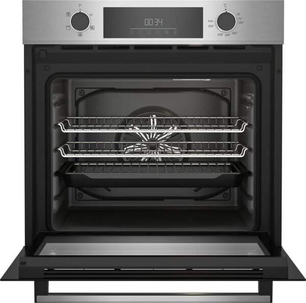 Beko CIFY81X Built In Oven in Black & Stainless Steel
