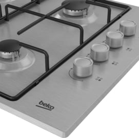 Beko CIHYG21SX 61cm Gas Hob in Stainless Steel