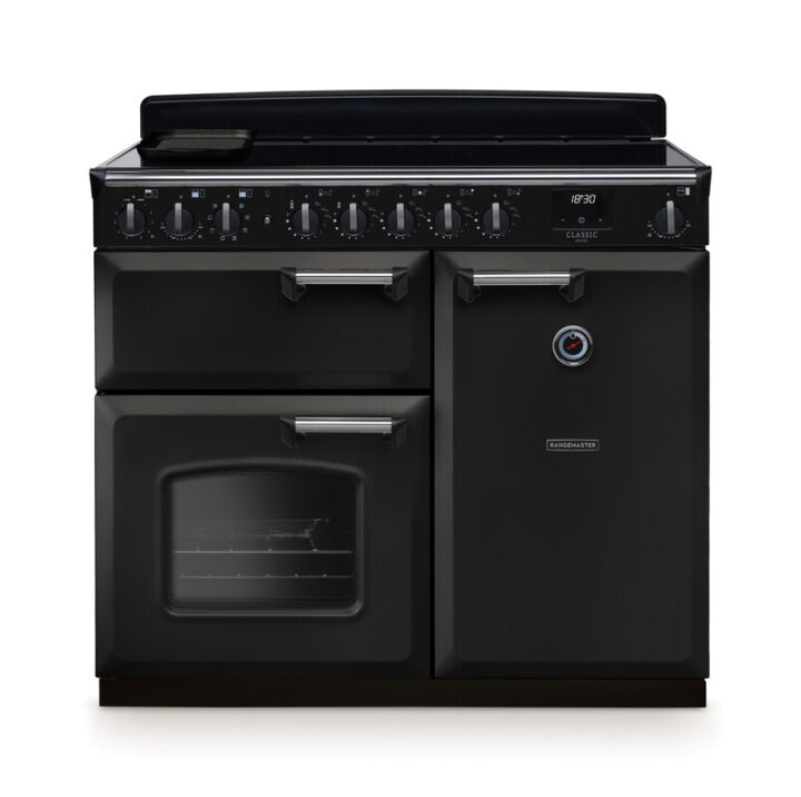 Rangemaster CLDL100EIPCBL/CM1 Classic Deluxe 100cm Induction Range ...