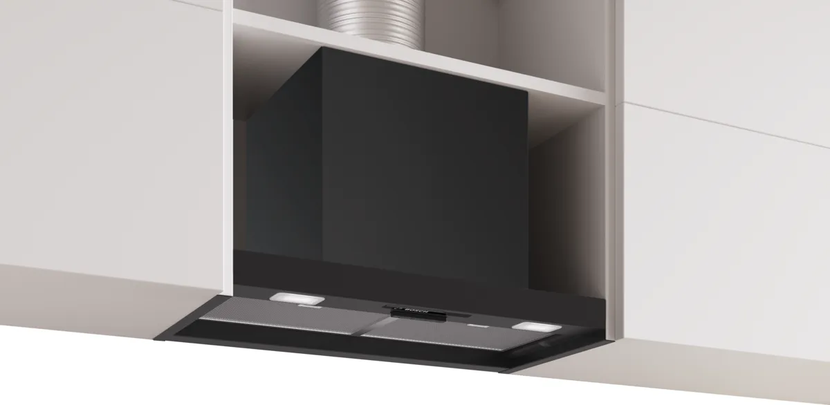 Bosch DBB63BC60B Series 2 Integrated Hood 60cm In Matt Black