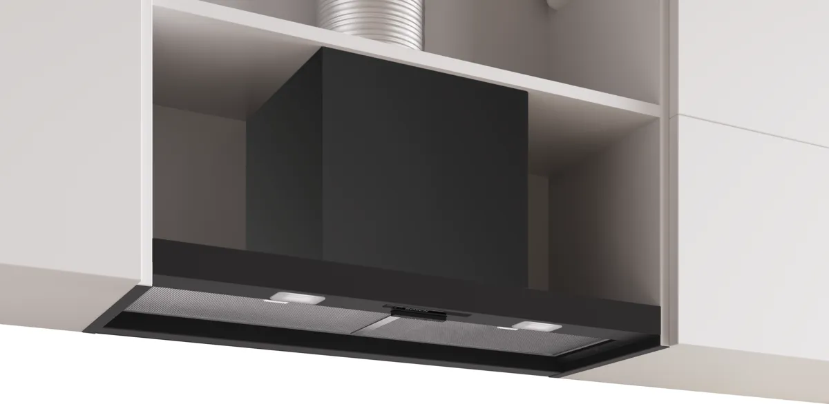 Bosch DBB83BC60B Series 2 Integrated Hood 80cm In Matt Black