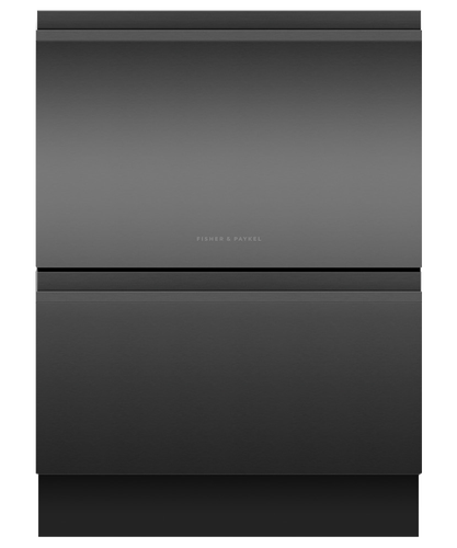 Fisher & Paykel DD60D2HNB2 Series 7 Double DishDrawer™ Dishwasher In Black