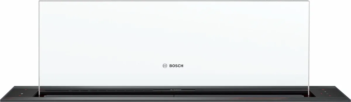 Bosch DDW88MM60B Series 8 Downdraft Black 80cm Glass Cooker Hood