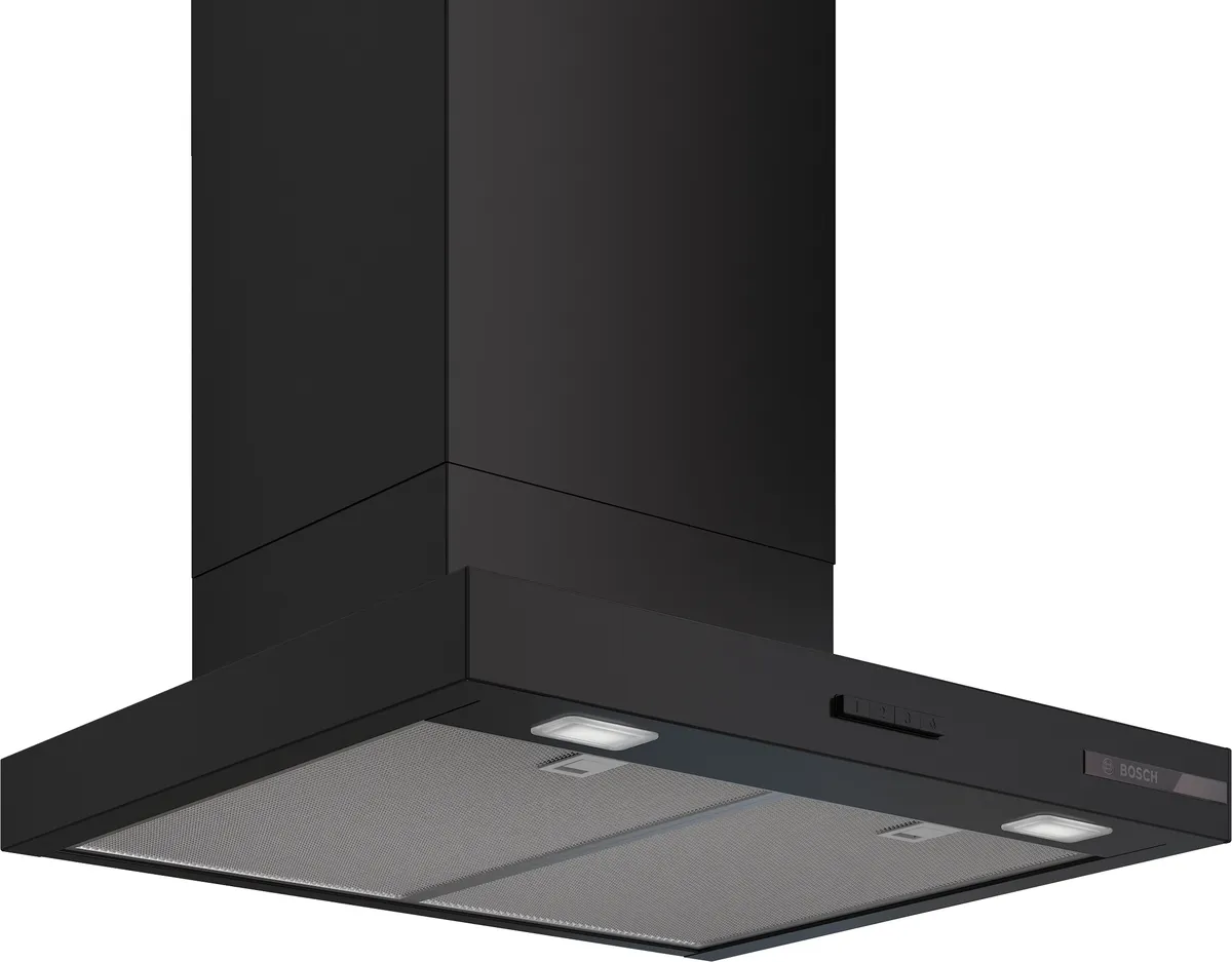 Bosch DWB65CC60B Series 4 Wall Mounted Cooker Hood 60cm Matt Black