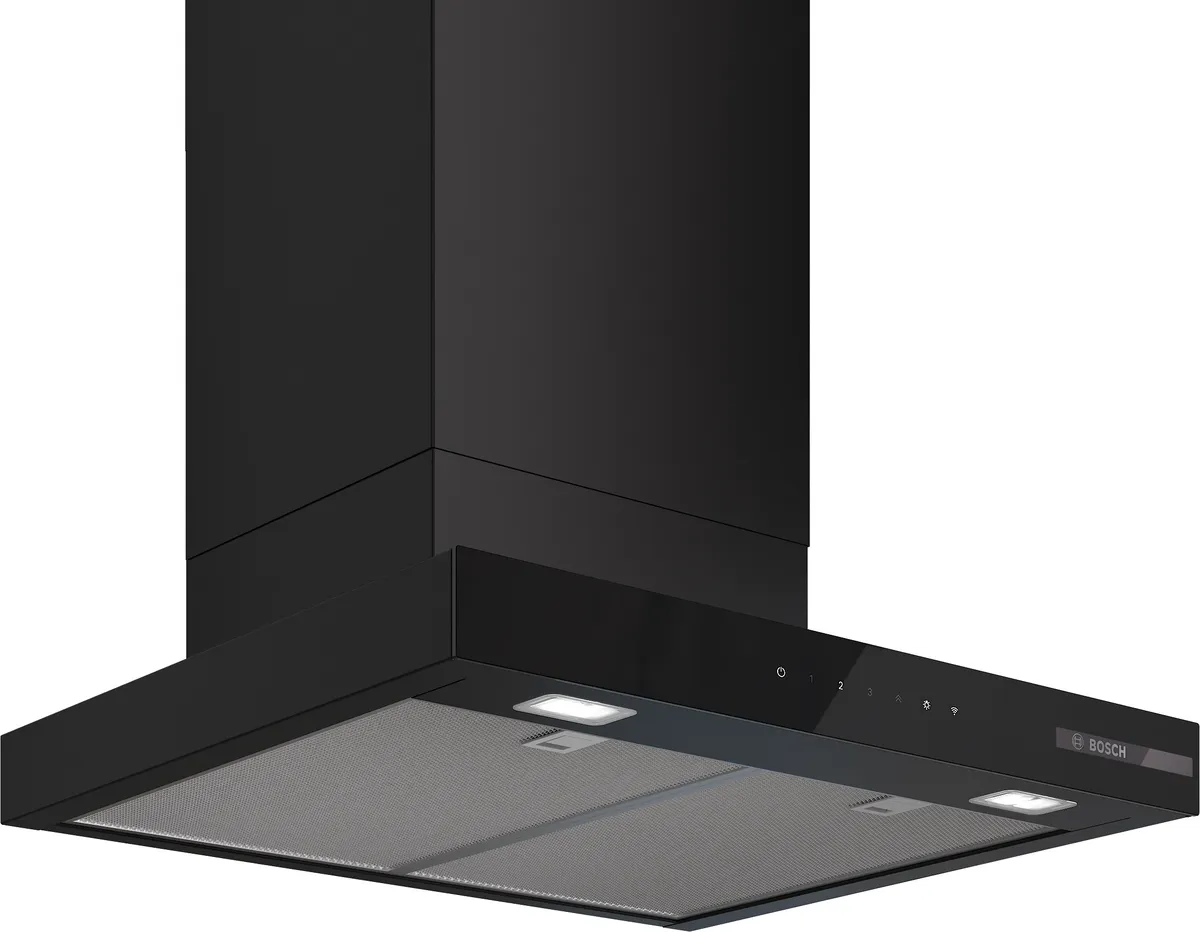 Bosch DWB67DN60B Series 6 Wall Mounted Cooker Hood 60cm Matt Black