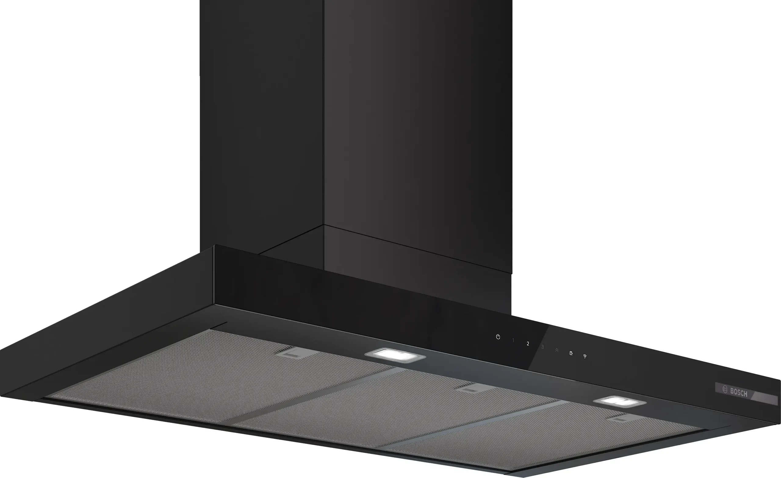 Bosch DWB97DN60B Series 6 Wall-Mounted Cooker Hood 90cm in Matt Black