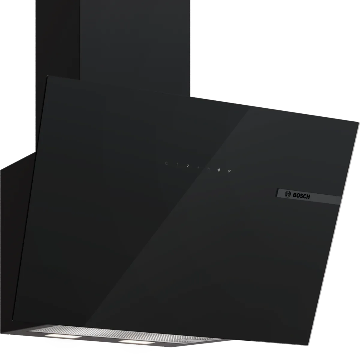 Bosch DWK67PN61B Series 6 Wall Mounted Cooker Hood 60cm Black Glass
