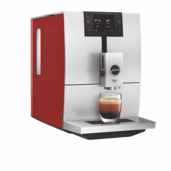 Jura ENA8 SUNSET Freestanding Coffee Machine in Sunset Red