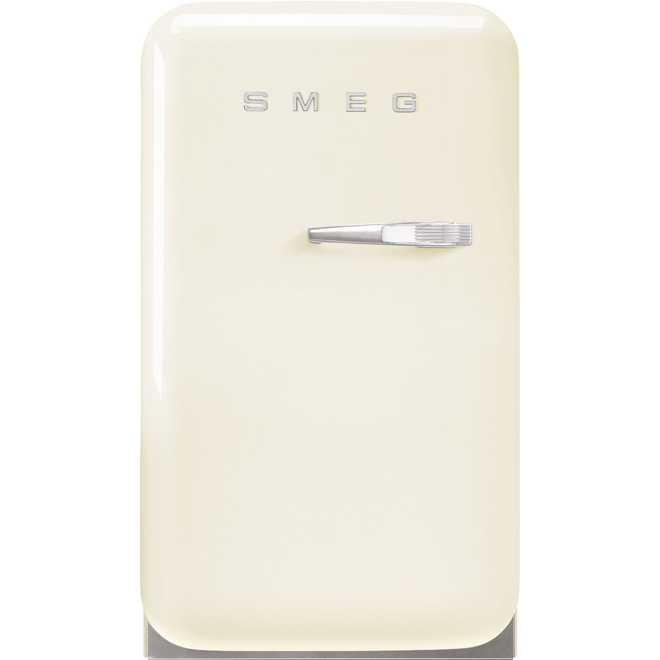 Smeg Fab5lcr6 40Cm Retro Free Standing Refrigerator In Left Hand Hinge Cream