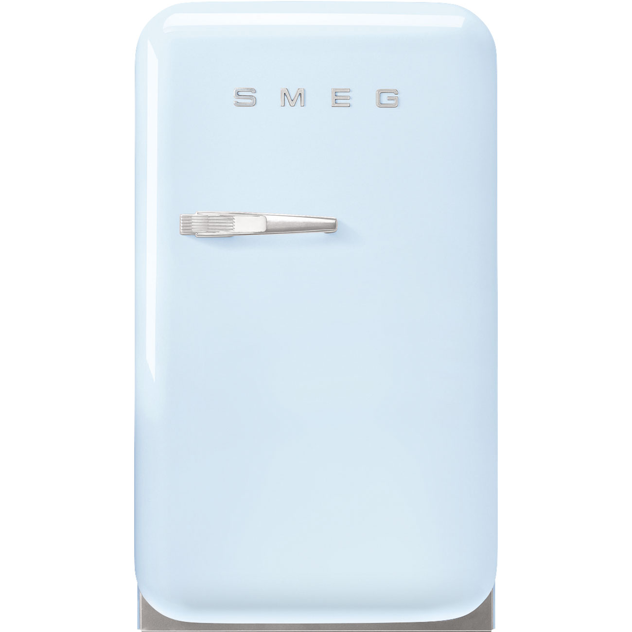 Smeg FAB5RPB6 40cm Small 50's Style Right Hand Hinge Minibar in Pastel Blue