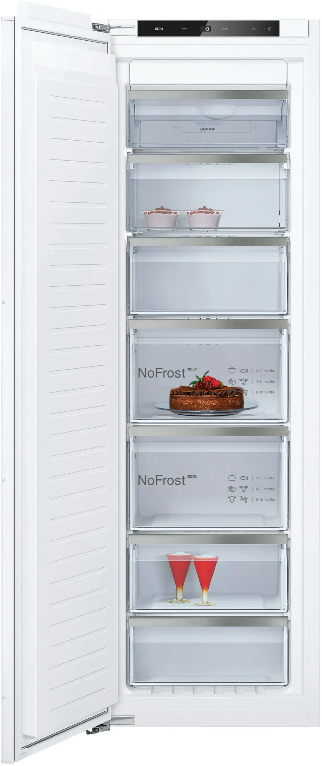 Neff GI7815CE0G N 90 Built In Freezer 177cm