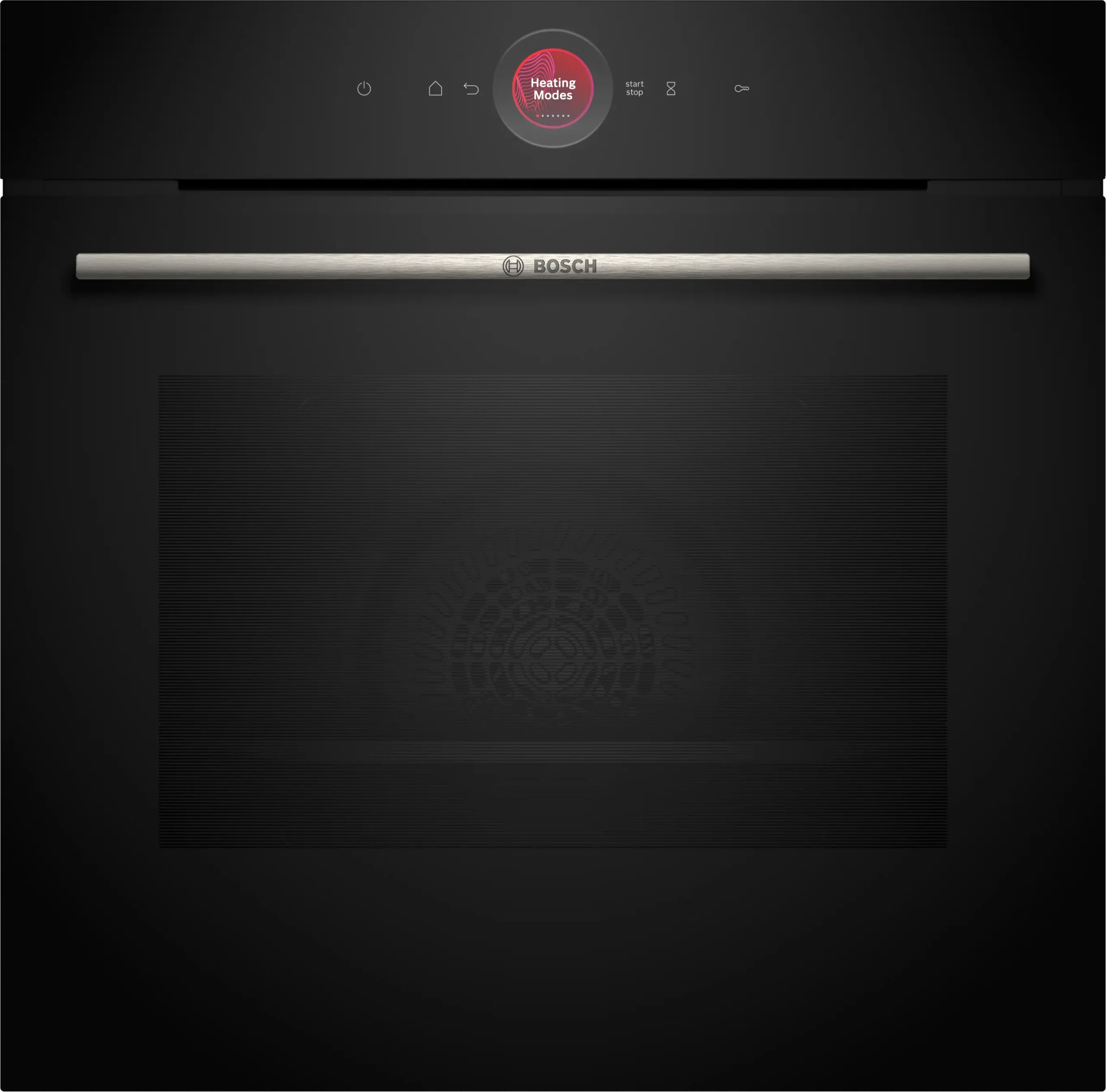 Photos - Oven Bosch HBG7741B1B Series 8 Built-In  60cm x 60cm in Black 