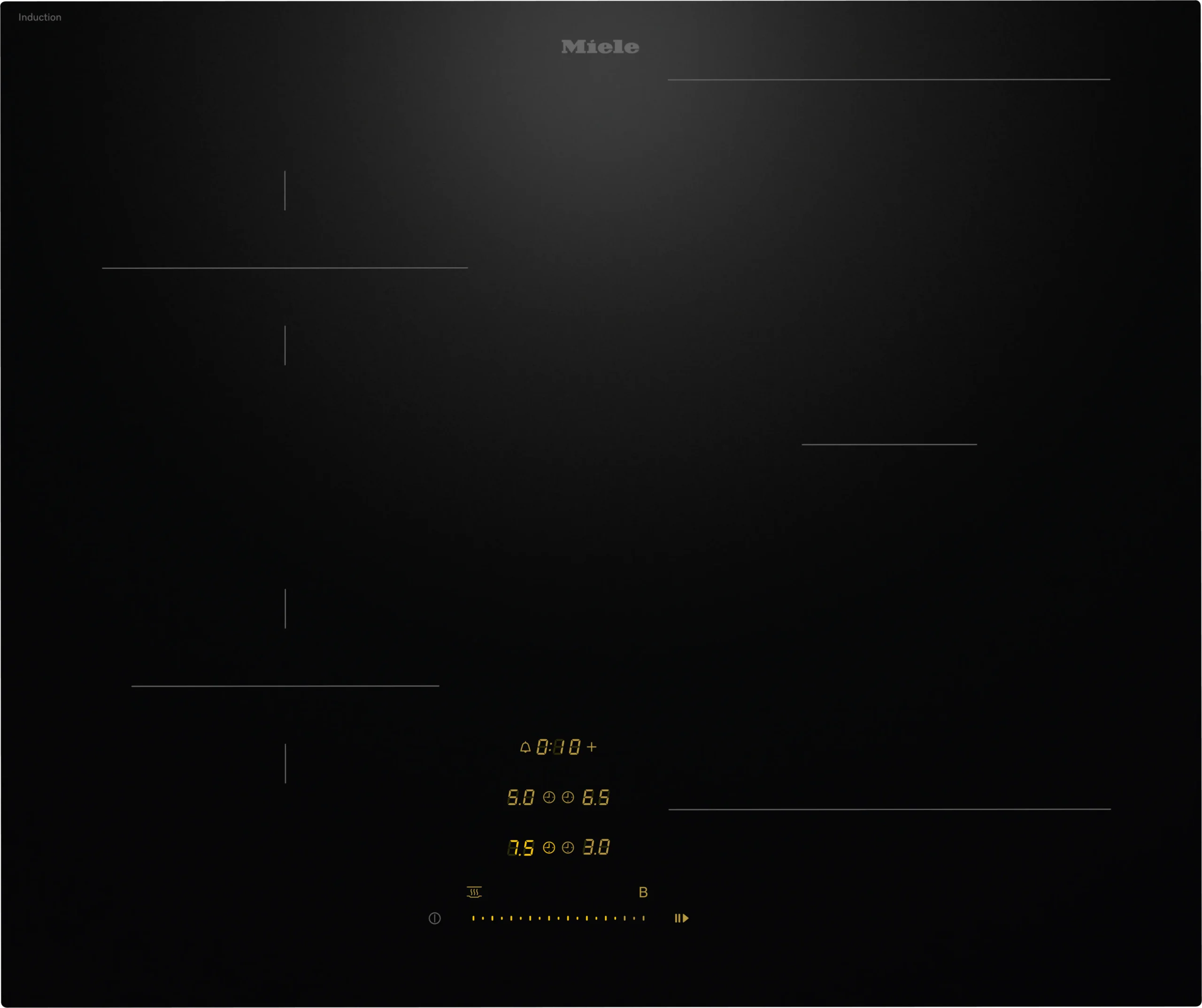 Miele Km 8462 Fl 62Cm Induction Hob With Powerflex Zone