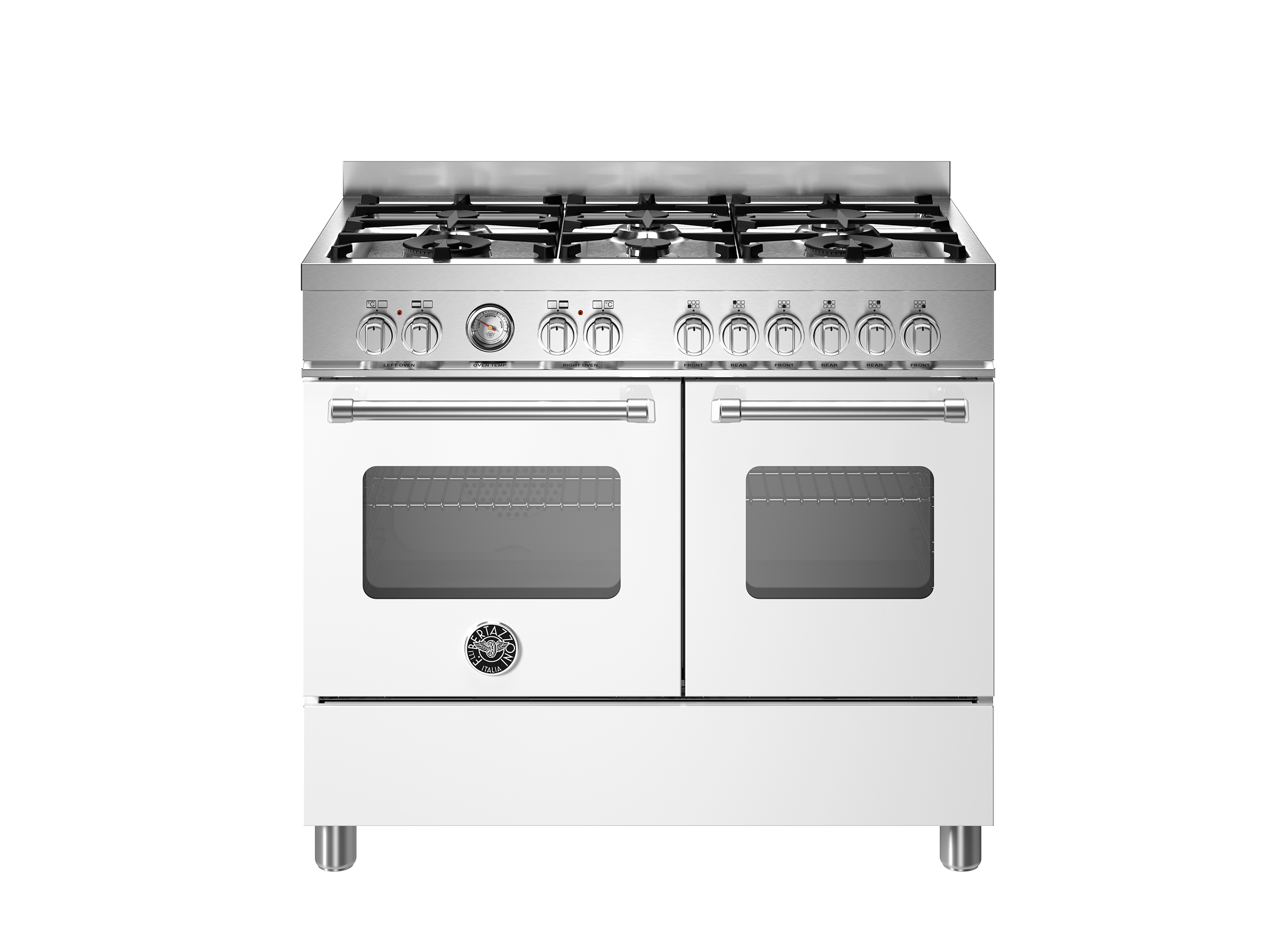 Bertazzoni MAS106L2EBIC Master Series 100cm 6-Burner Electric Double Oven Range Cooker