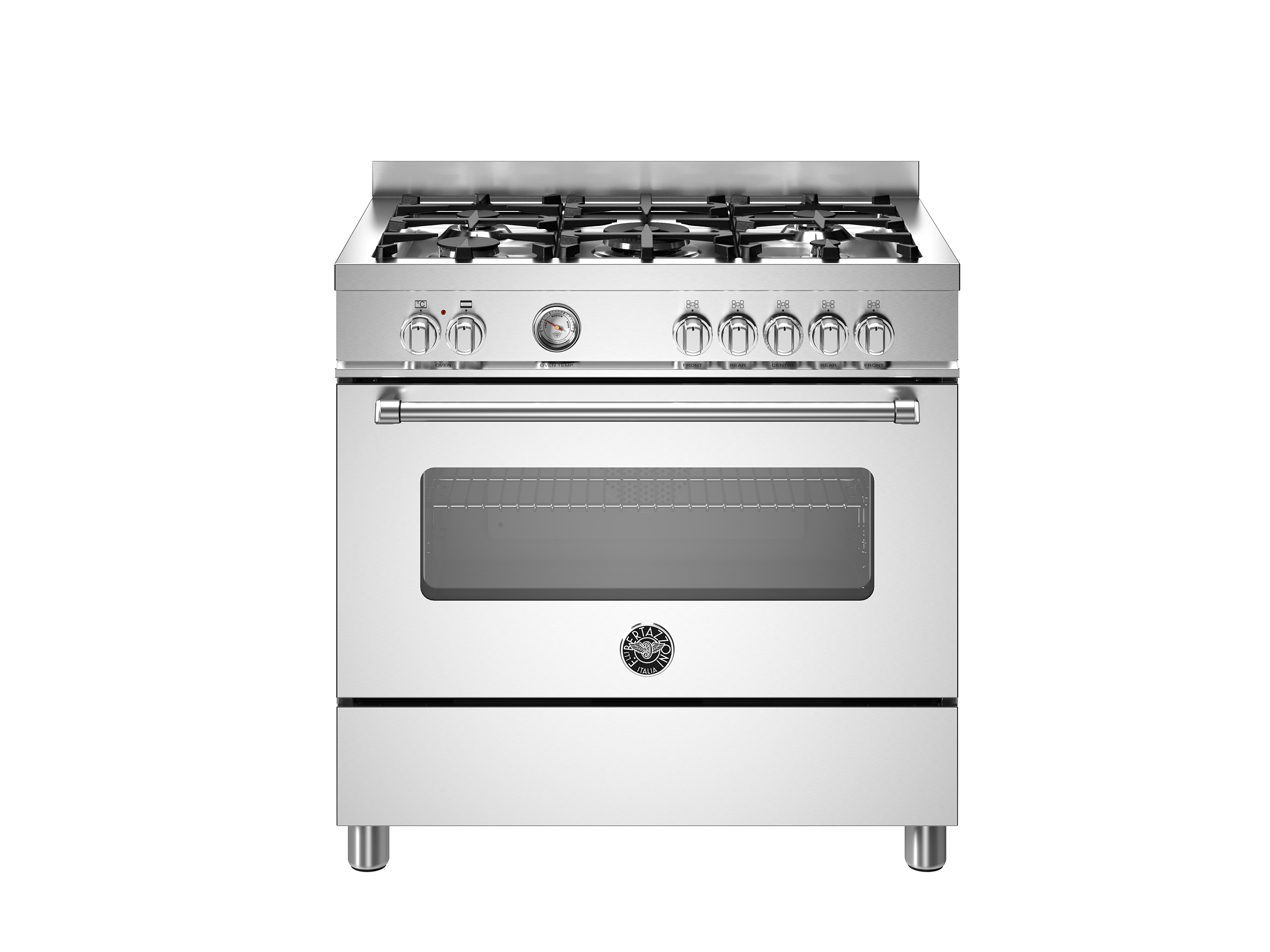 Bertazzoni Mas95c1exc Master Series 90Cm 5-Burner Electric Oven Range Cooker