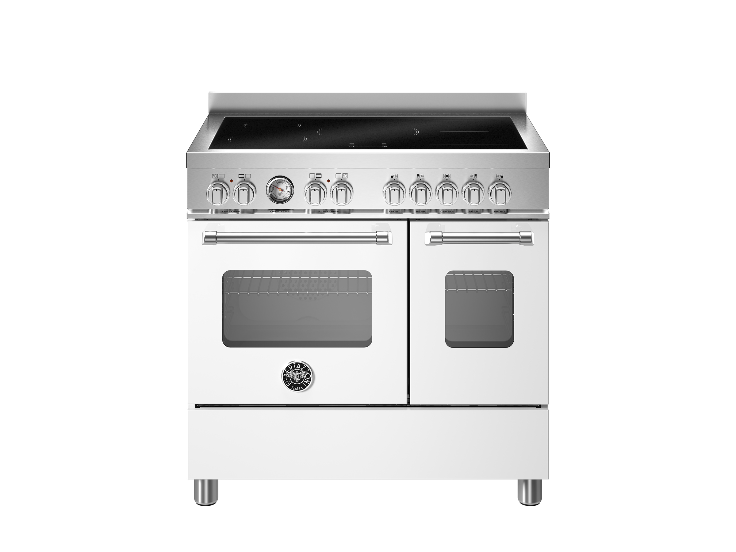 Bertazzoni MAS95I2EBIC2 Master Series 90cm Induction Top Electric Double Oven Range Cooker