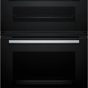 Bosch MBA533BS3B Built In Double Oven in Black & Stainless Steel