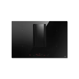 Elica NT-ALPHA-B-80 Alpha B 78cm Vented Induction Hob in Black Glass