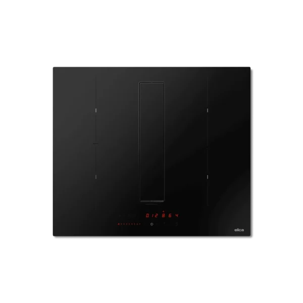 Elica NT-FIT-RAW-60 Fit Raw 60cm Vented Induction Hob in Matt Black Glass