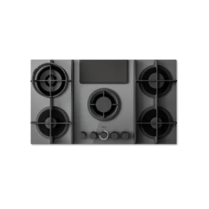 Elica NT-FLAME-EVO-GR 88cm Vented Gas Hob in Grey