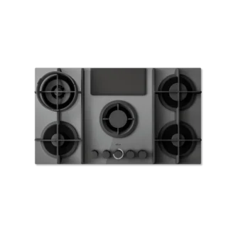 Elica NT-FLAME-EVO-GR 88cm Vented Gas Hob in Grey