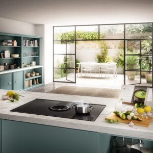 Elica NT-ONE-EVO NT One Evo 83cm Vented Induction Hob in Black Glass