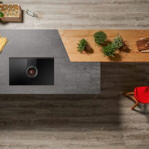 Elica NT-ONE-EVO NT One Evo 83cm Vented Induction Hob in Black Glass