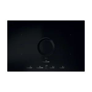 Elica NT-SW-LUX-RAW Switch Lux Raw EVO 83cm Vented Induction Hob in Matt Black Glass