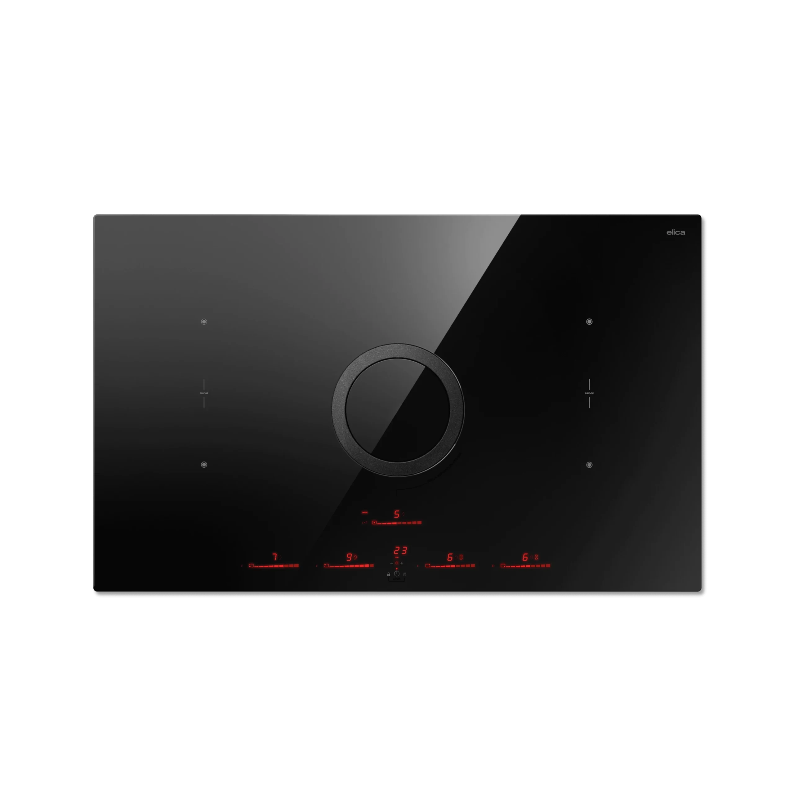 Elica Nt-Swh-Evo-Bl Switch Evo 83Cm Vented Induction Hob In Black