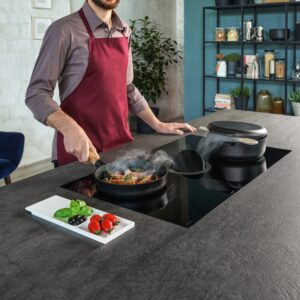Elica NT-SWH-EVO-BL Switch EVO 83cm Vented Induction Hob in Black