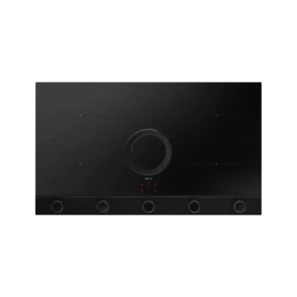 Elica NT-UNP-EVO-RAW Unplugged Raw EVO 90cm Vented Induction Hob in Matt Black Glass