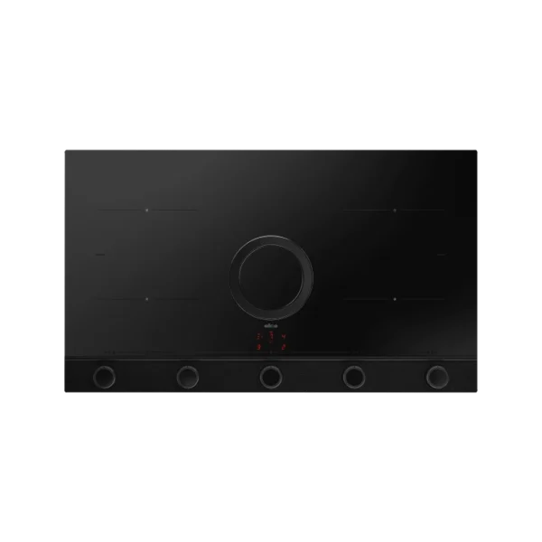 Elica NT-UNP-EVO-RAW Unplugged Raw EVO 90cm Vented Induction Hob in Matt Black Glass