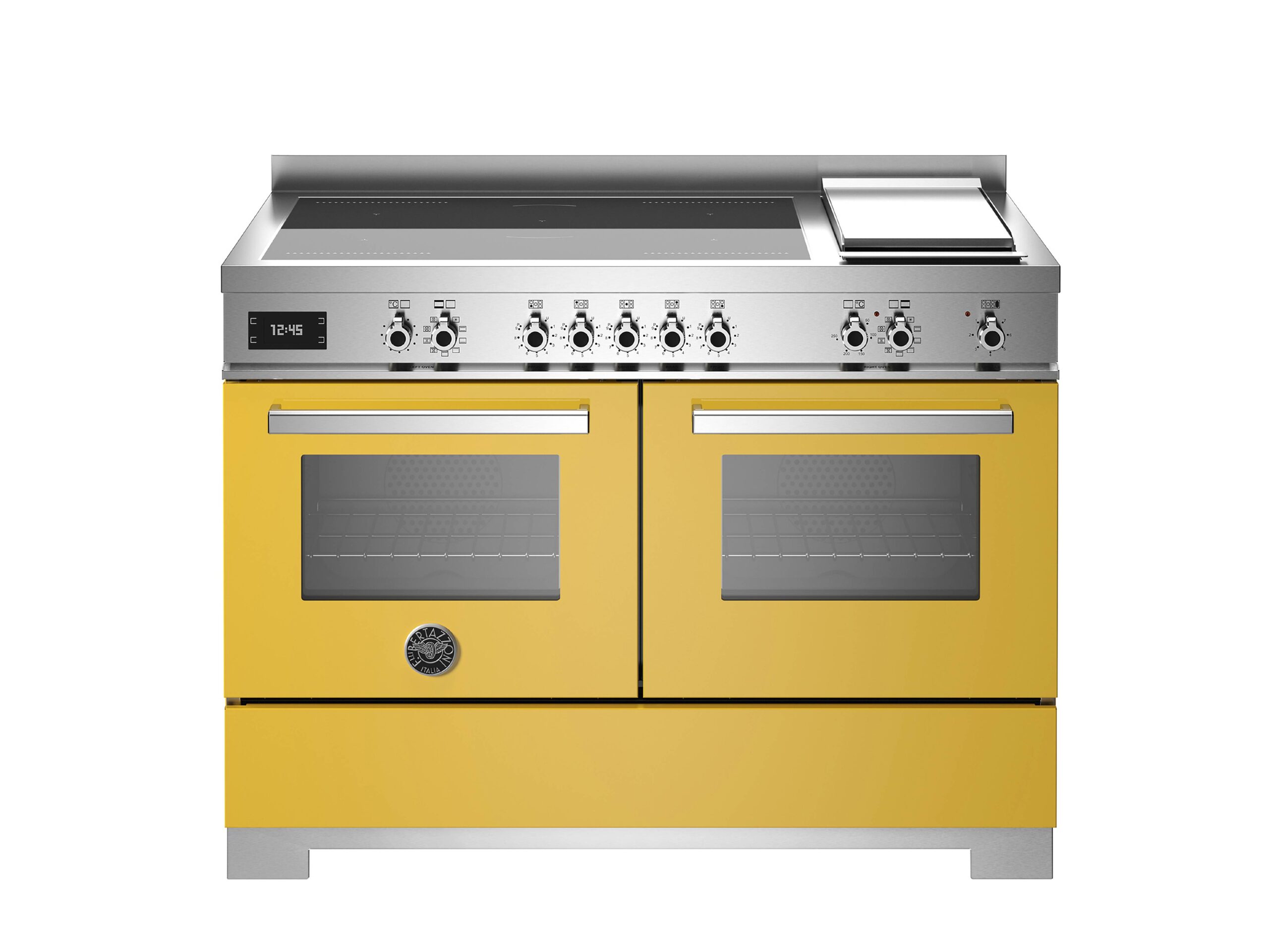 Bertazzoni PRO125I2EGIT2 Pro Series 120cm Induction Top + Griddle Electric Double Oven Range Cooker