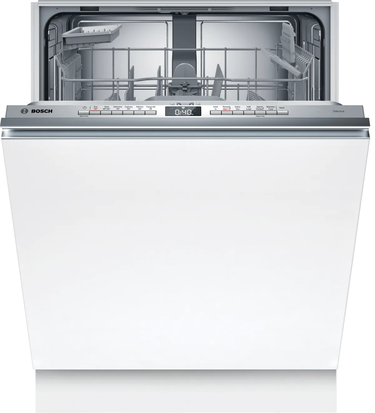 Bosch SMH4HTX11G Series 4 Fully Integrated 60cm Dishwasher Variable Hinge