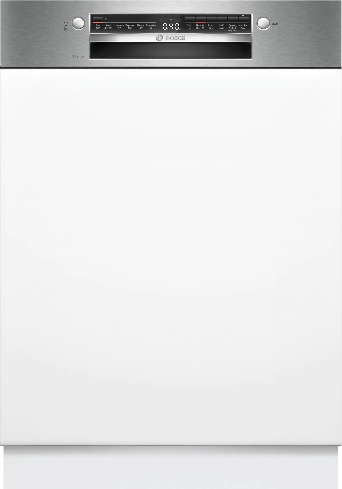 Bosch SMI2HTS06G Series 2 Semi-Integrated 60cm Dishwasher In Stainless Steel
