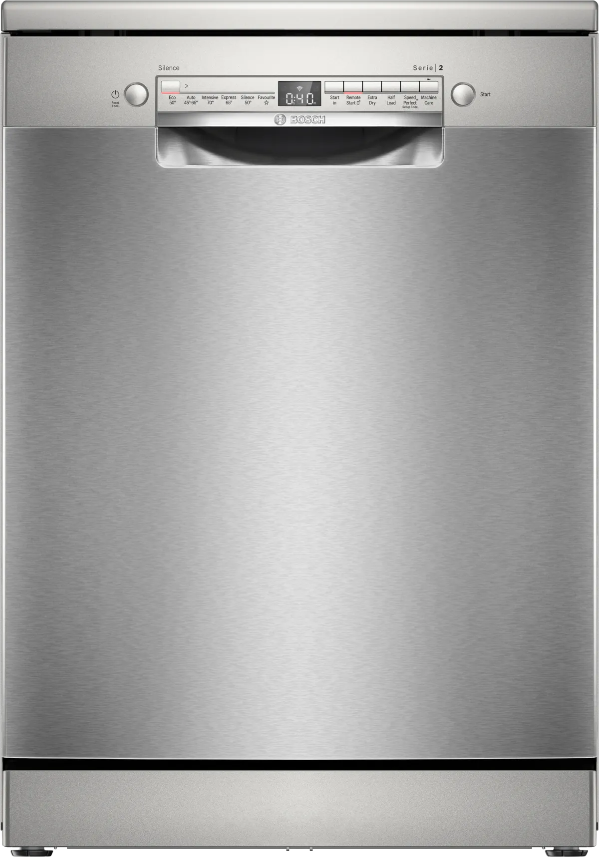 Bosch SMS2HVI06G Series 2 60cm Freestanding Dishwasher In Stainless Steel