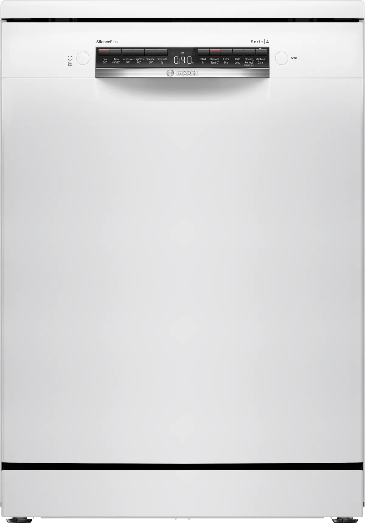 Bosch SMS4EKW06G Series 4 60cm Freestanding Dishwasher in White