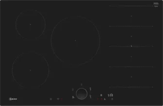Neff T68FUV4L0 80cm Induction Hob in Black Glass