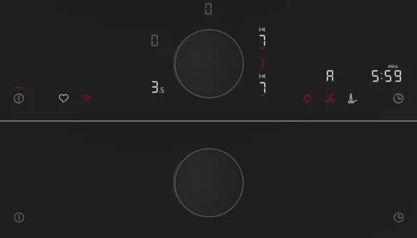Neff T68FUV4L0 80cm Induction Hob in Black Glass