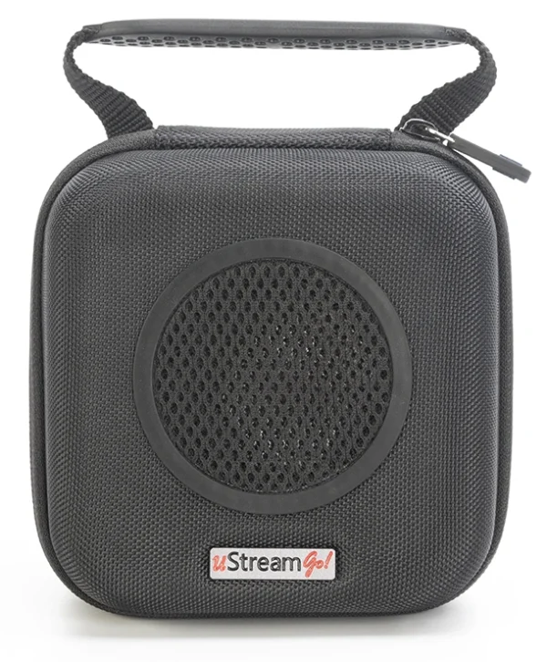 uStream Go Portable Wireless Stereo Bluetooth Speakers Case