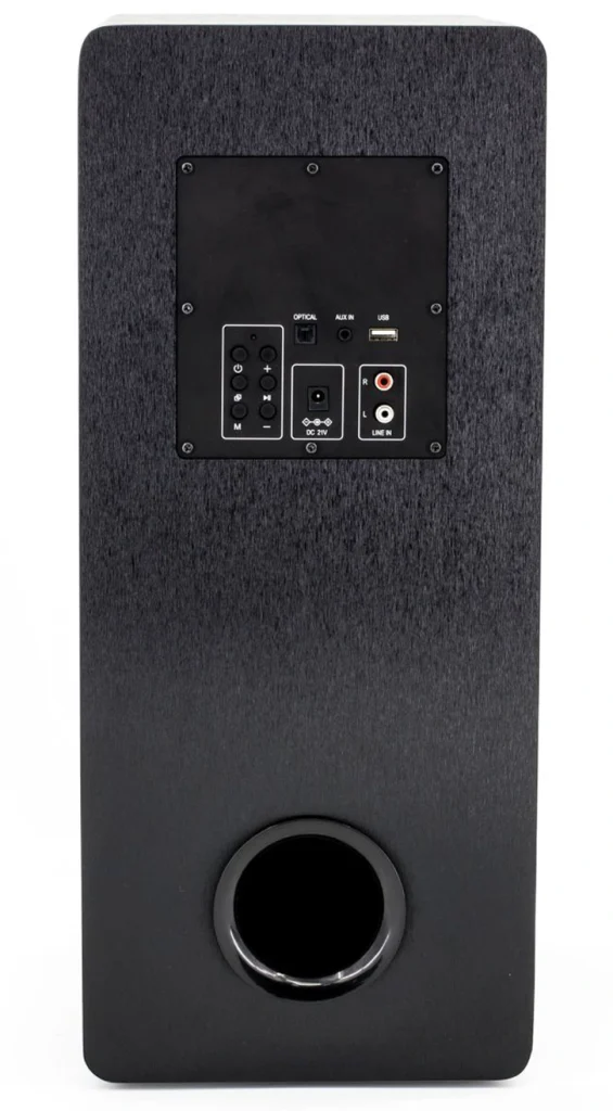 uStream Three Wireless Hi-Fi 3-Way Stereo Speakers with Bluetooth 5.3 & Optical Input
